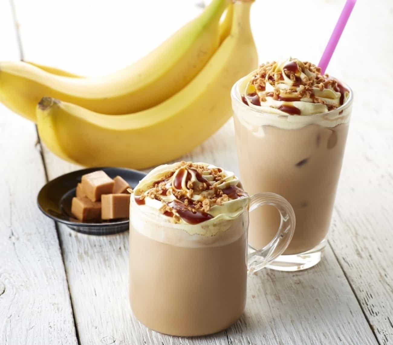 Кофе с бананом ингредиенты фото