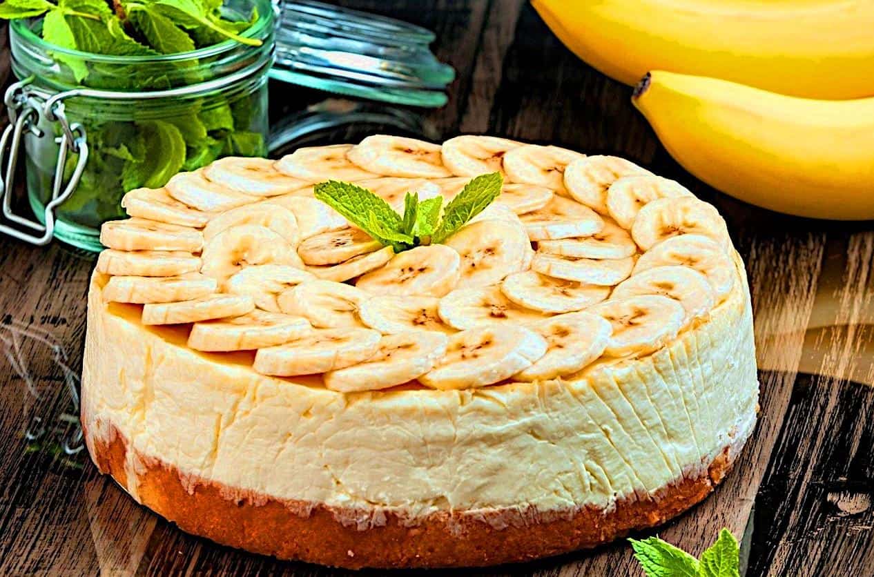 Рецепт пирога творог с бананами