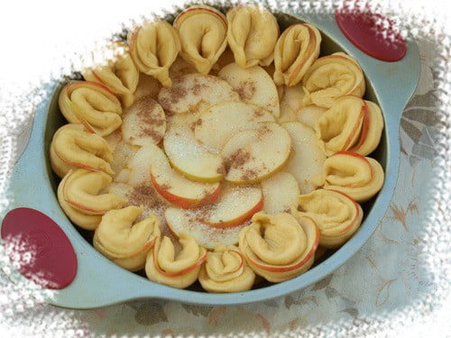 сладкий пирог с яблоками