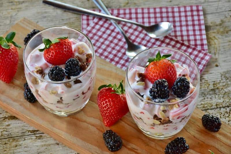 Рецепт десерта из йогурта и творога 