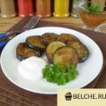 Баклажаны жареные со сметаной - пошаговый рецепт с фото