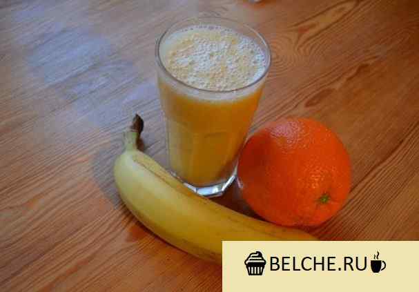 Банановый сок - пошаговый рецепт с фото