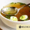 Базовый куриный бульон с перепелиными яйцами - пошаговый рецепт с фото