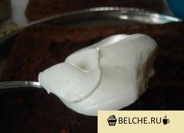 Белковый крем для украшения тортов