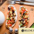 Бутерброды с баклажанами и помидорами - пошаговый рецепт с фото
