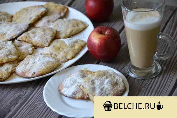 Быстрое яблочное печенье - пошаговый рецепт с фото
