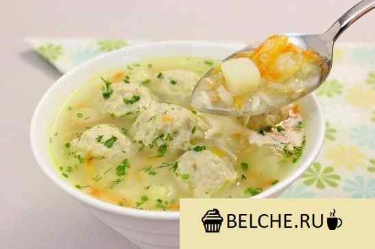 Домашний суп с фрикадельками - пошаговый рецепт с фото