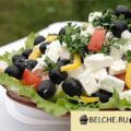 Греческий салат с фетаксой - пошаговый рецепт с фото