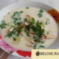 Грибной суп из шампиньонов с плавленым сыром - пошаговый рецепт с фото