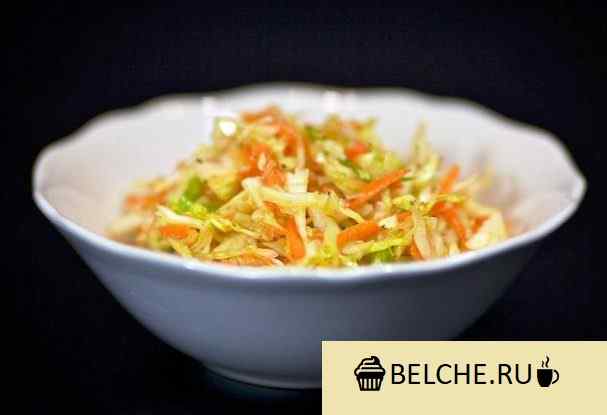 kapustnyj salat s morkovju poshagovyj recept s foto