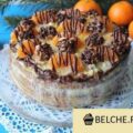 rozhdestvenskij tort s mandarinami poshagovyj recept s foto