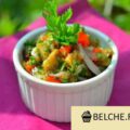 salat iz baklazhanov s zelenju poshagovyj recept s foto