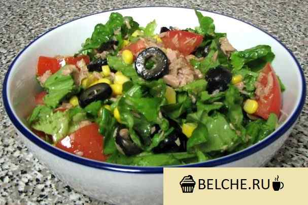 salat iz tunca konservirovannogo poshagovyj recept s foto