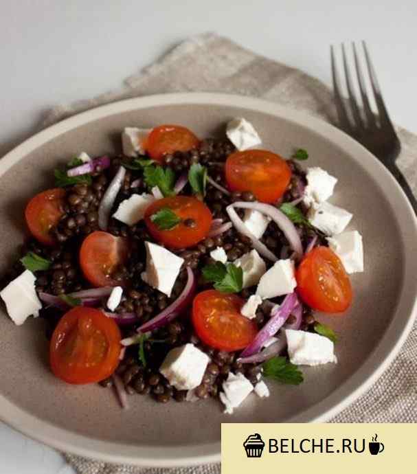 salat s chechevicej i fetoj poshagovyj recept s foto