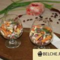 salat s fasolju vetchinoj i suharikami poshagovyj recept s foto