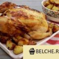 Запеченная курица с картошкой - пошаговый рецепт с фото